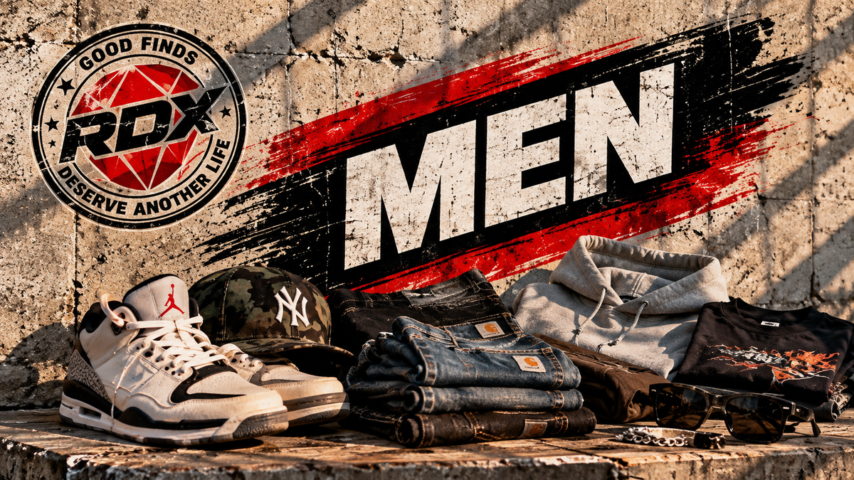 MEN’S CLOTHING.