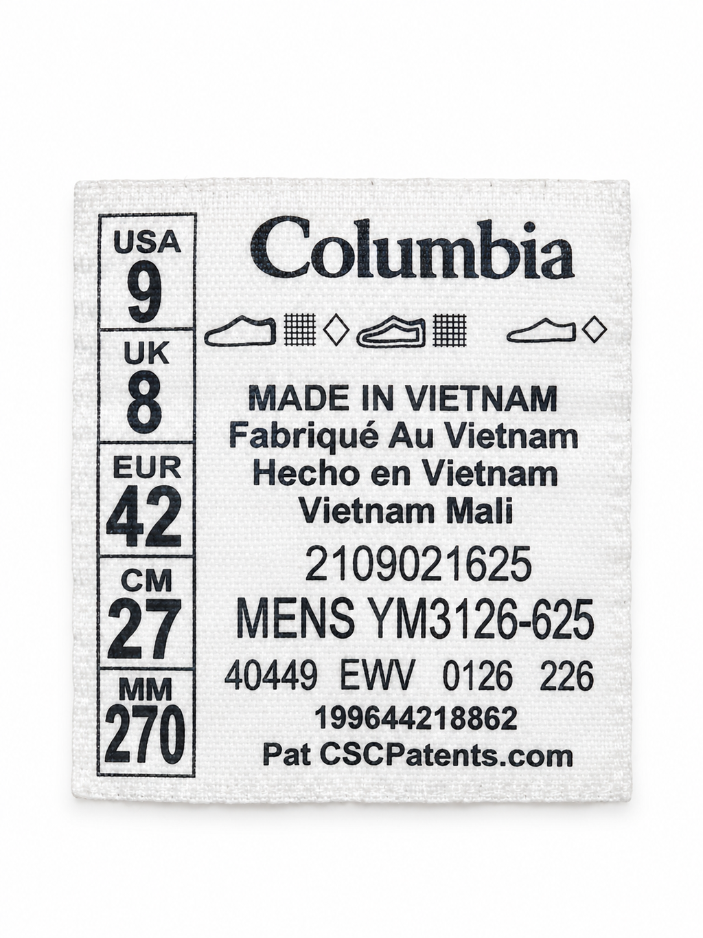 Columbia Grove Heights FS Low OutDry - Hombre - US 9