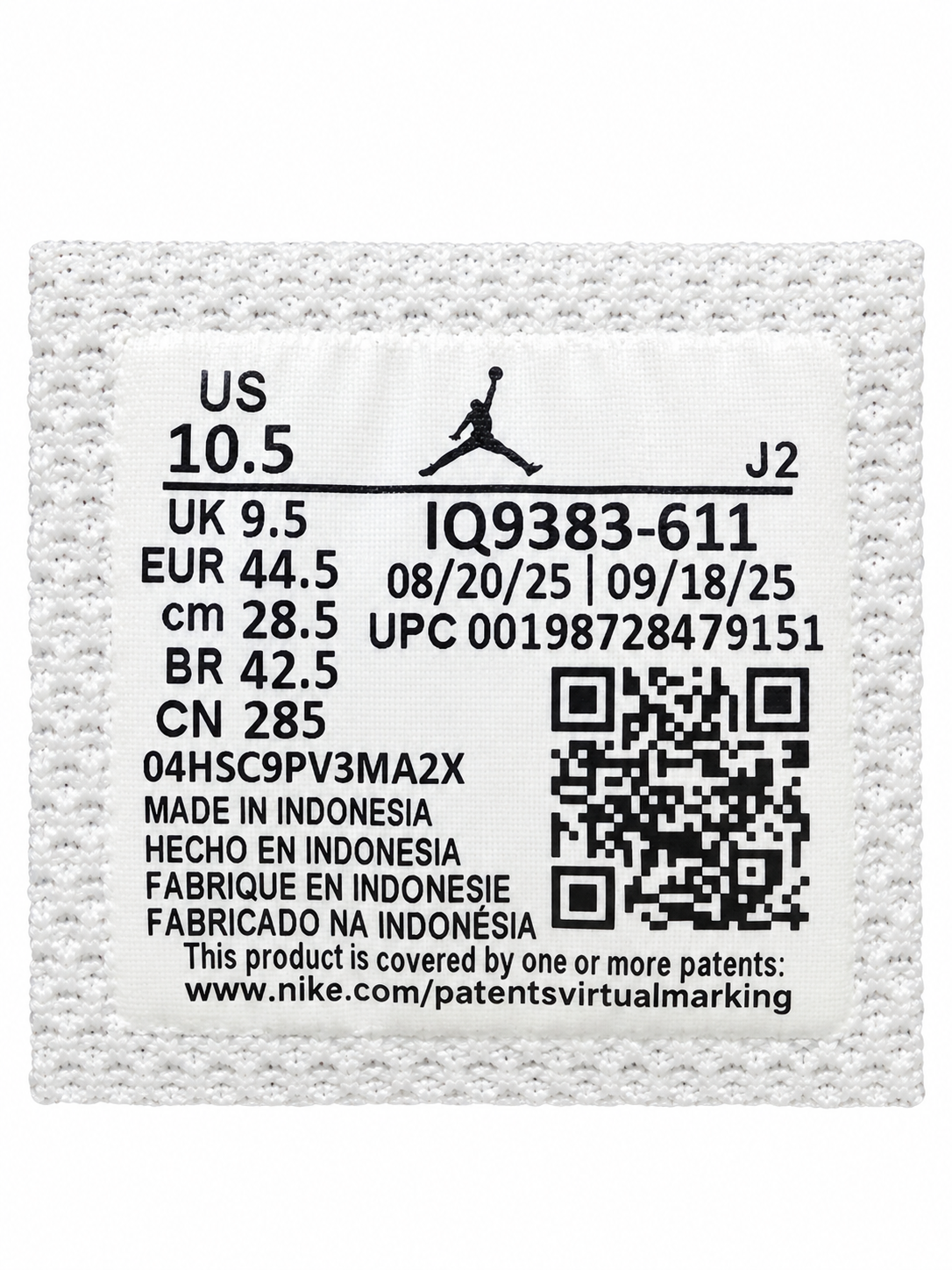 Air Jordan 1 Mid SE – Hombre, talla US 10.5