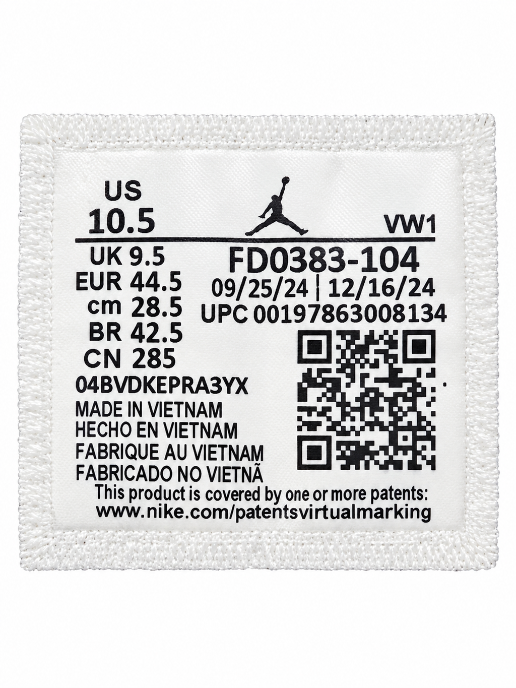 Jordan 2/3 – Hombre, talla US 10.5